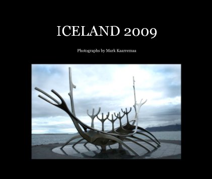 ICELAND 2009 book cover