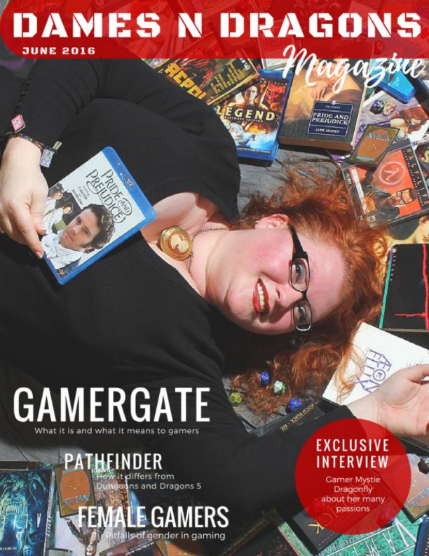 View Dames n Dragons Issue 4: Gamer by Carrie Fulk Vaughn