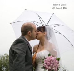 Sarah & James 6th August 2009 book cover
