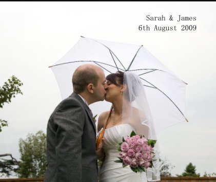 Sarah & James 6th August 2009 book cover