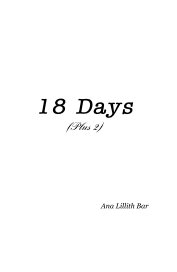 18 Days book cover