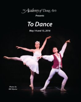 To Dance 2016 book cover