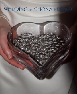Wedding of Shona and David book cover