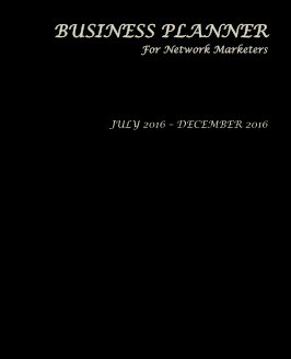 Business Planner for Network Marketers book cover