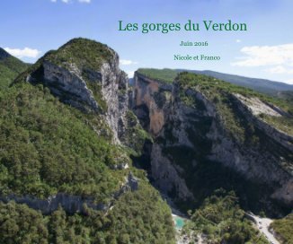 Les gorges du Verdon book cover