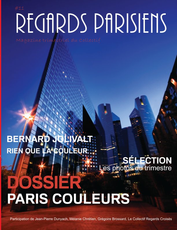 View Regards Parisiens - Le Mag 11 by Collectif Regards Parisiens