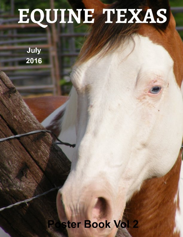 View Horse Poster Book  Vol #2   July 2016 by Elizabeth A. Bonnette