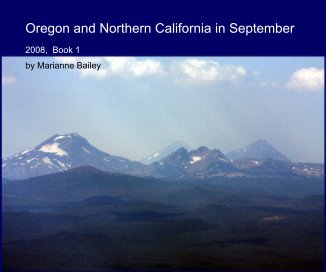 Oregon and Northern California in September book cover