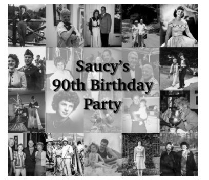 Saucy's 90th Birthday Party book cover