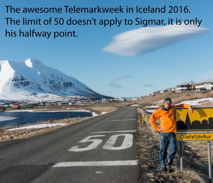 View The awesome Telemarkweek in Iceland 2016 by tito bertoni