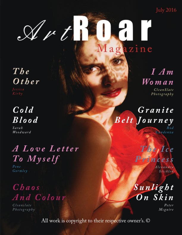 View Art Roar Magazine - July - 2016 by Art Roar Magazine