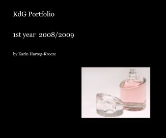 KdG Portfolio book cover