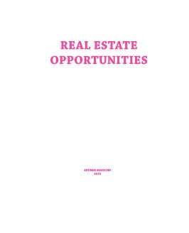 Real Estate Opportunities book cover