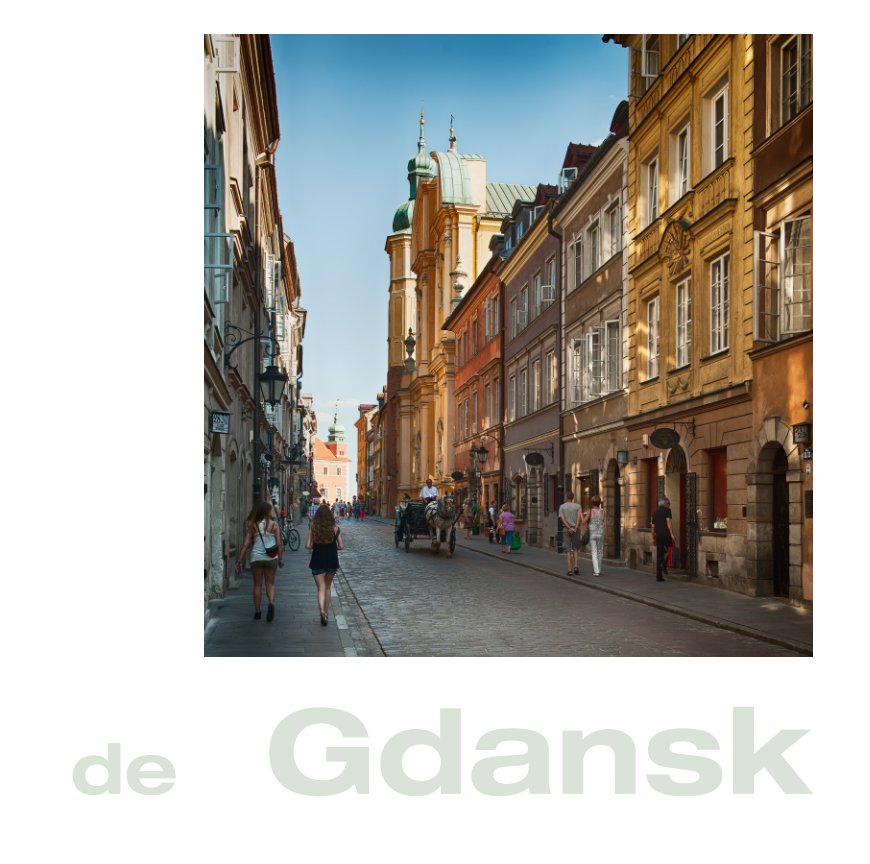 View De Gdansk à Prague by Claude Martin