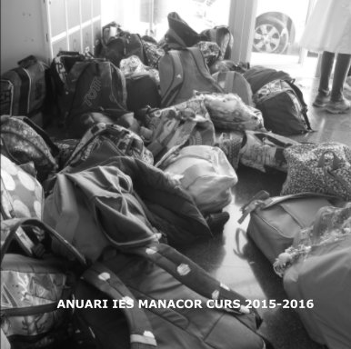 Anuari IES Manacor 2016 book cover