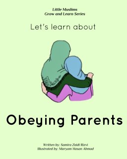 Let's learn about obeying parents book cover