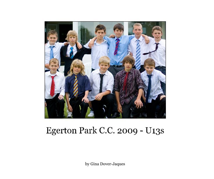 Ver Egerton Park C.C. 2009 - U13s por Gina Dover-Jaques
