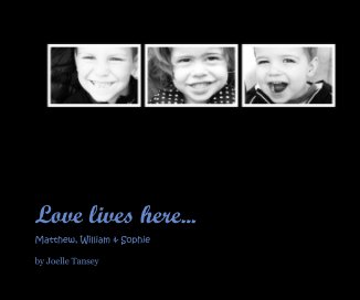 Love lives here... book cover