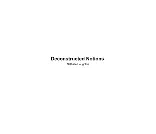 Deconstructed Notions book cover