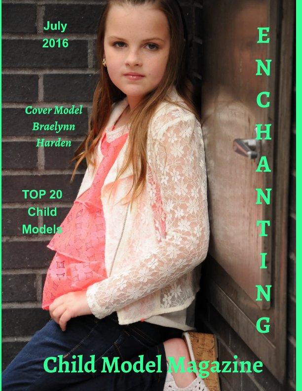 TOP 20 Child Models July 2016 by Elizabeth A. Bonnette | Blurb Books