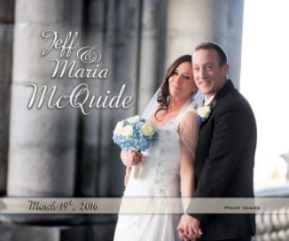 McQuide Wedding Proof book cover
