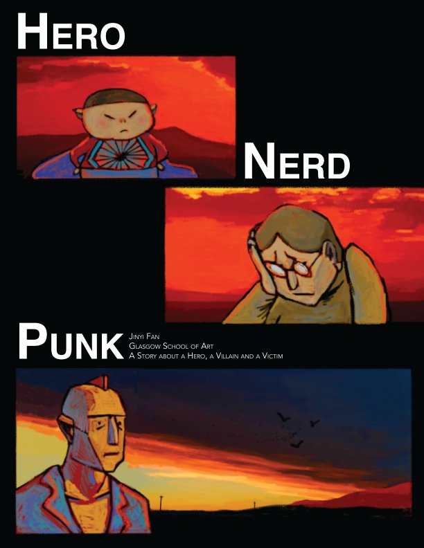 View graphic novel/comic：Hero by The rat king