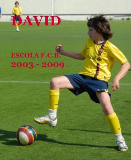 DAVID ESCOLA F.C.B. 2003 - 2009 book cover