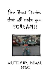 Five Ghost Stories that will make you SCREAM!! book cover