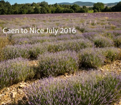 Caen to Nice, July 2016 book cover