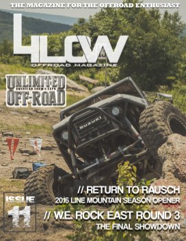 4LOW Offroad Magazine  July/August 2016 Issue 11 book cover