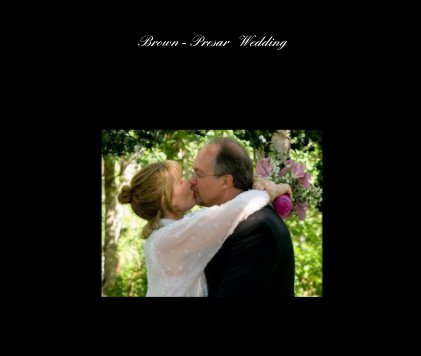 Brown - Presar  Wedding book cover