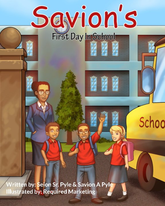 Bekijk Savion' First Day In School op Seion Pyle Sr., Savion Pyle