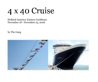 4 x 40 Cruise book cover