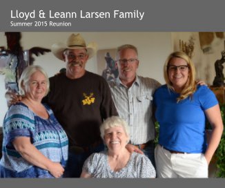 Lloyd & Leann Larsen Family book cover