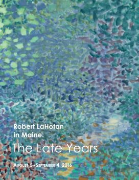 Robert LaHotan in Maine book cover