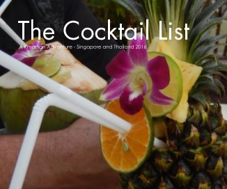 The Cocktail List book cover
