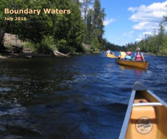 Boundary Waters book cover
