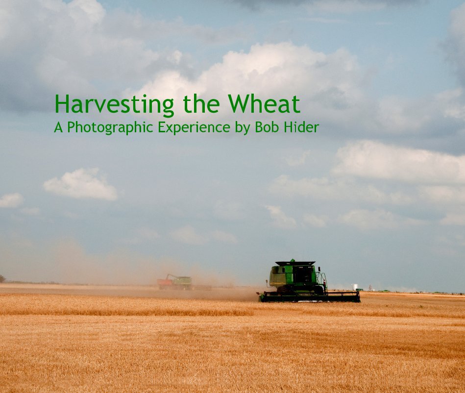 View Harvesting the Wheat LARGE by Bob Hider