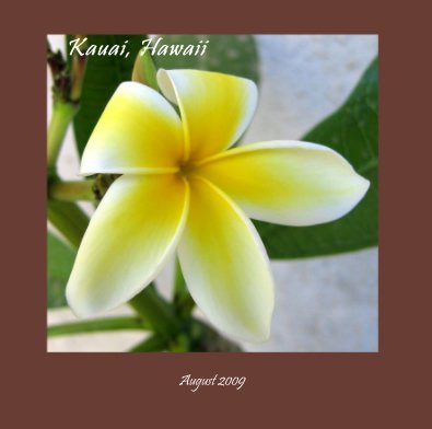 Kauai, Hawaii book cover