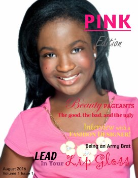 PINK Edition Volume 1 Issue 1 August 2016 book cover