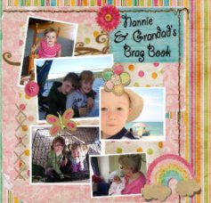 Nannie and Grandad's Brag Book book cover