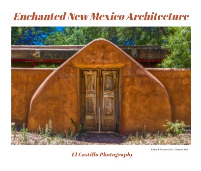 Enchanted New Mexico Architecture Photography book cover