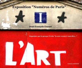 Exposition "Numéros de Paris" book cover