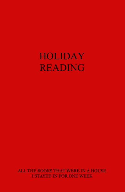 View HOLIDAY READING by Guy Bigland