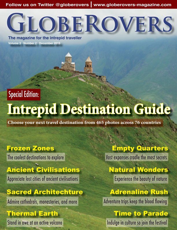 Ver Globerovers Magazine (6th Issue) Dec. 2015 - Aug1 por Globerovers Magazine