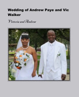 Wedding of Andrew Paye and Vic Walker book cover
