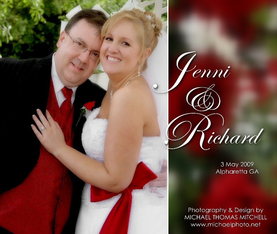 View The Wedding of Jenni & Richard (13x11) by Photography & Design by Michael Thomas Mitchell