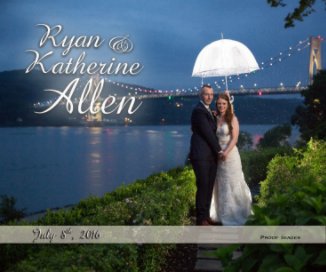 Allen Wedding Proof book cover