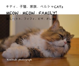 キティ．子猫．家族．ペルシャCATs book cover