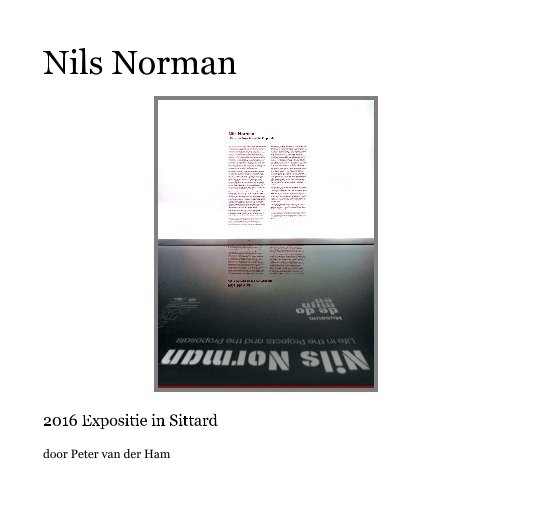Bekijk Nils Norman op door Peter van der Ham